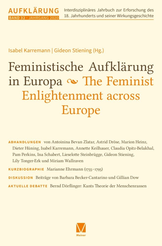 Feministische Aufklärung in Europa / The Feminist Enlightenment across Europe main product photo