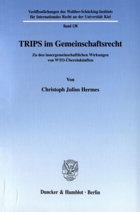 TRIPS im Gemeinschaftsrecht.