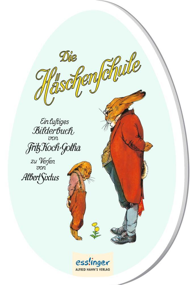 Die Häschenschule: Pappbilderbuch in Ei-Form main product photo