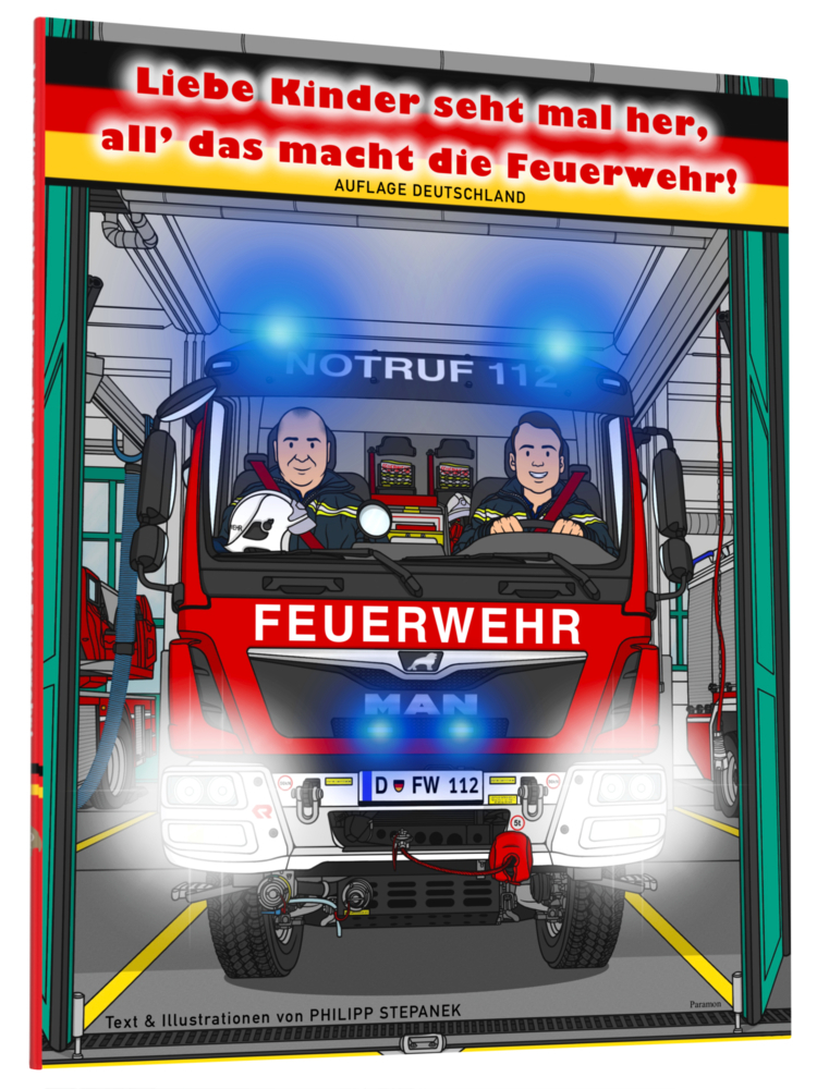 Liebe Kinder seht mal her, all' das macht die Feuerwehr - Auflage Deutschland main product photo