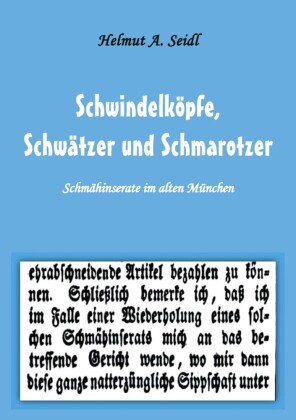 Schwindelköpfe,  Schwätzer und Schmarotzer