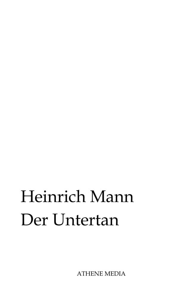 Der Untertan main product photo