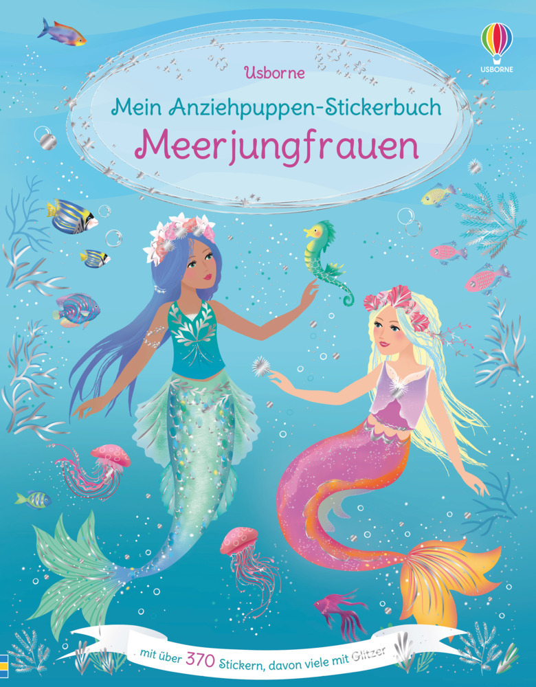 Mein Anziehpuppen-Stickerbuch: Meerjungfrauen main product photo