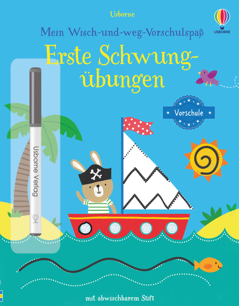 Mein Wisch-und-weg-Vorschulspaß: Erste Schwungübungen main product photo
