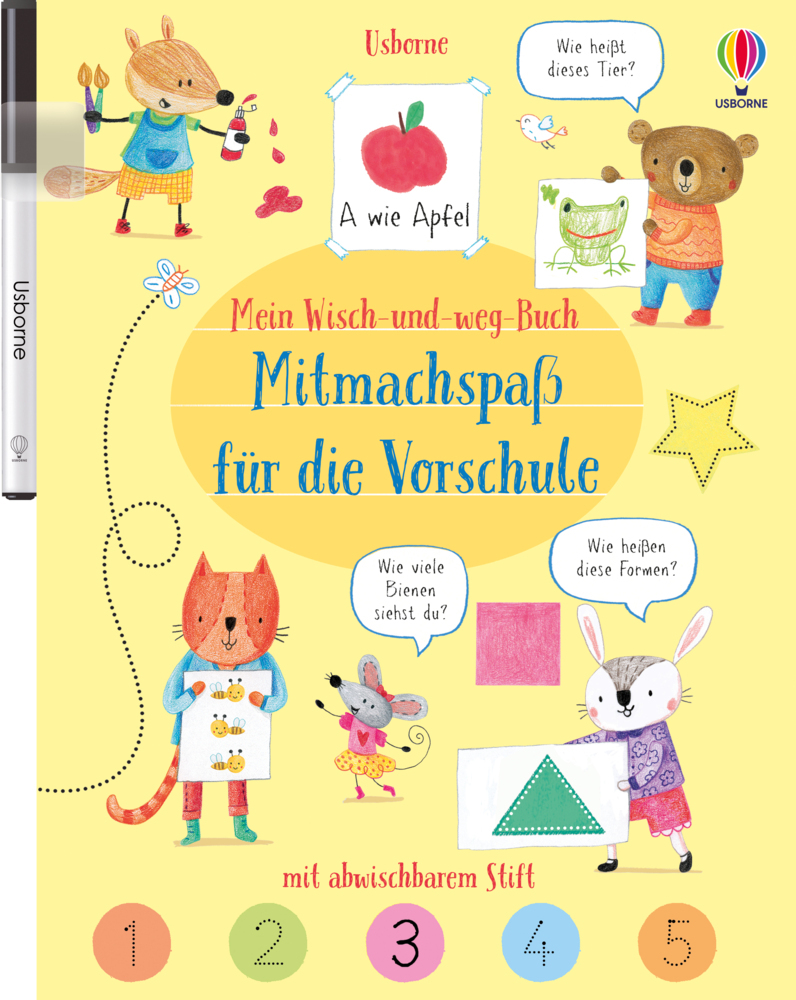 Mein Wisch-und-weg-Buch: Mitmachspaß für die Vorschule main product photo