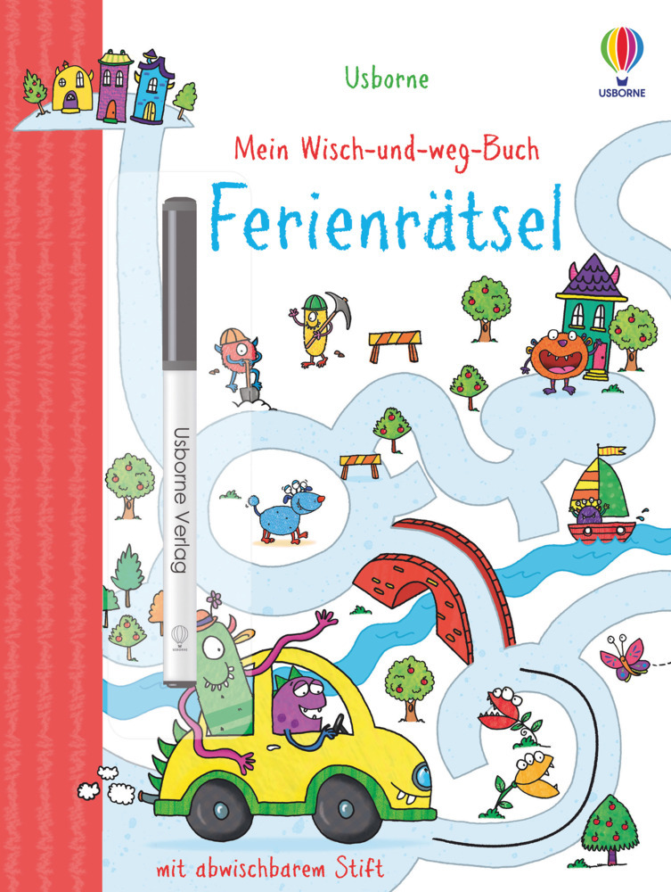 Mein Wisch-und-weg-Buch: Ferienrätsel main product photo