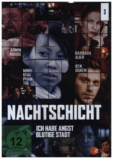 Nachtschicht: Ich habe Angst / Blutige Stadt. Tl.3, 1 DVD main product photo