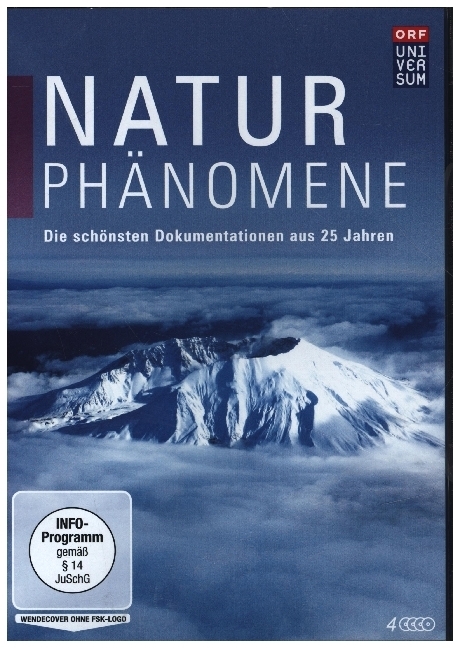 Naturphänomene - Die schönsten Dokumentationen aus 25 Jahren UNIVERSUM, 4 DVD main product photo