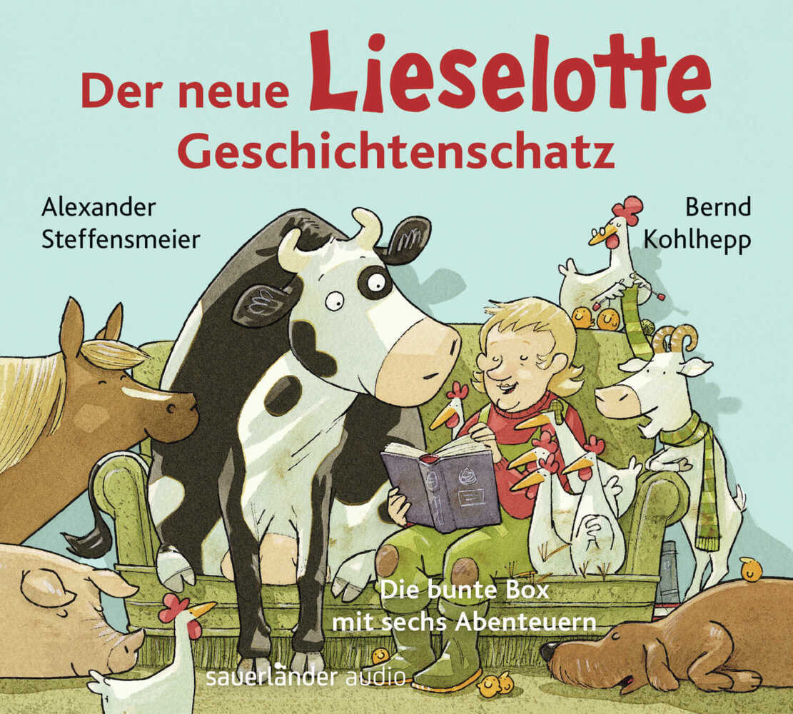 Der neue Lieselotte Geschichtenschatz, 2 Audio-CD main product photo