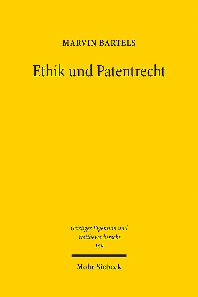 Ethik und Patentrecht main product photo
