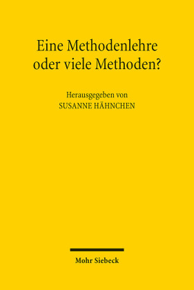 Eine Methodenlehre oder viele Methoden?