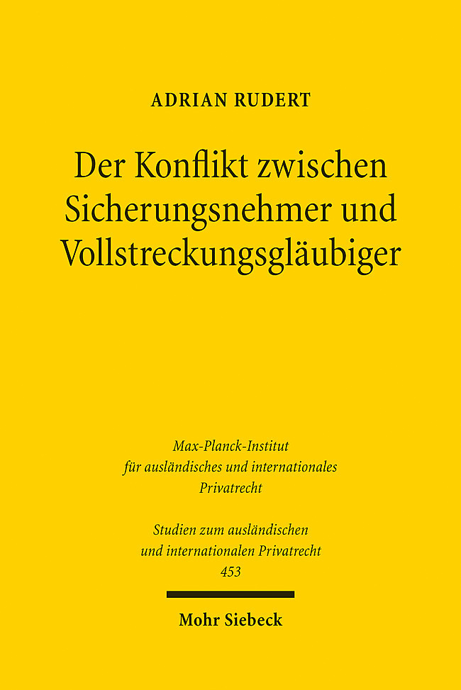 Der Konflikt zwischen Sicherungsnehmer und Vollstreckungsgläubiger main product photo