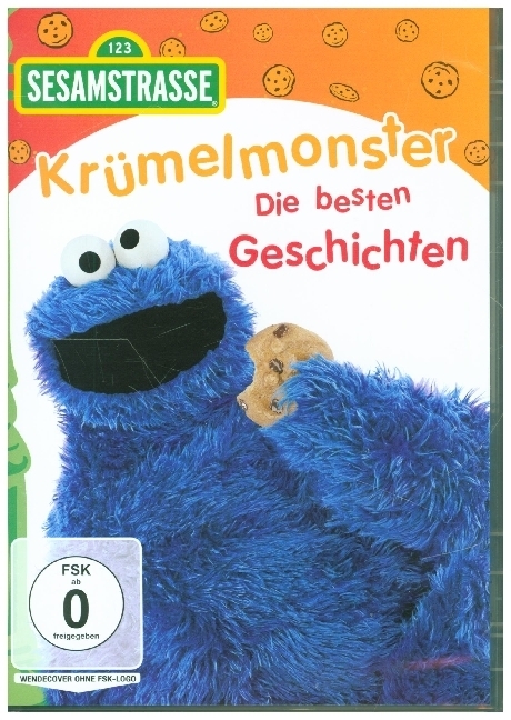 Sesamstraße: Krümelmonster - Die besten Geschichten, 1 DVD main product photo