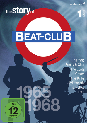 The Story of Beat-Club: 1965 - 1968. Vol.1, 8 DVD