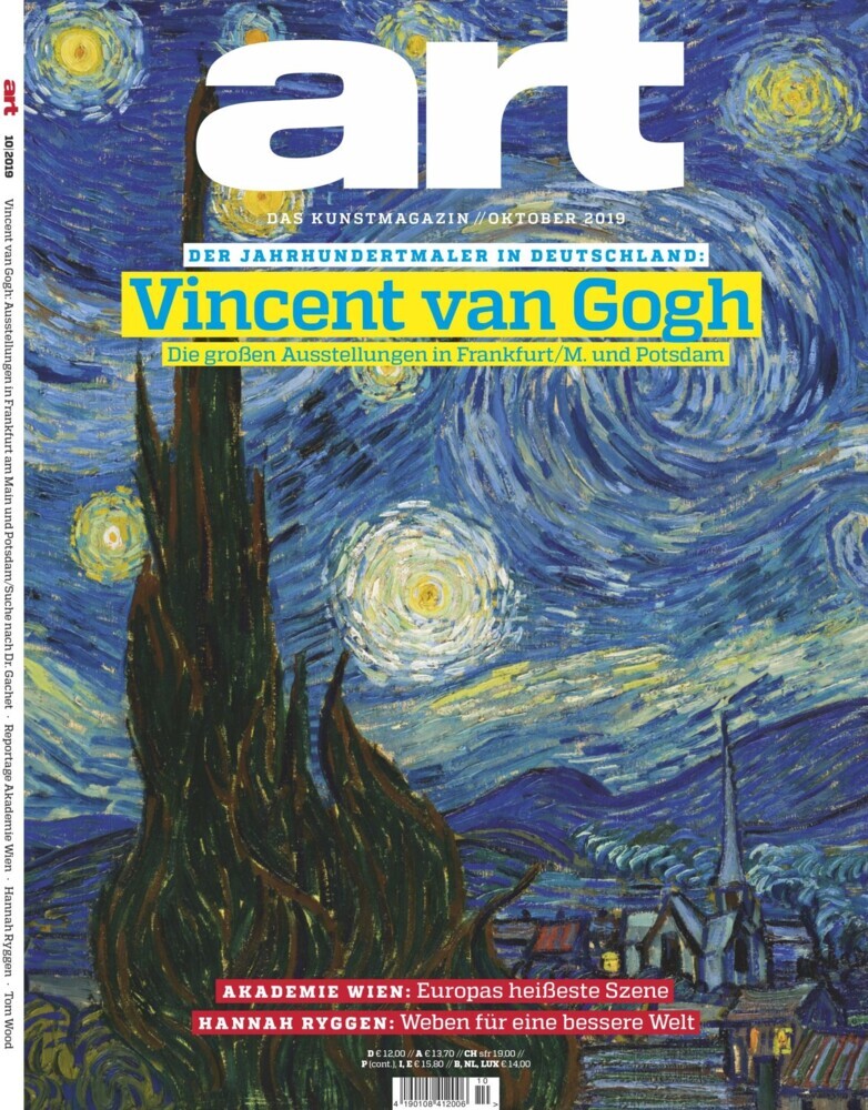 Art Magazin 10/2019 - Vincent van Gogh main product photo