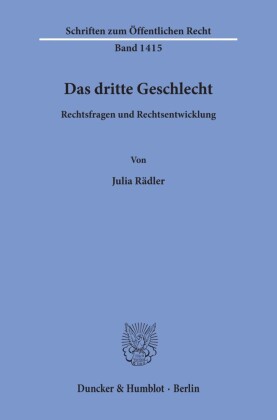 Das dritte Geschlecht.