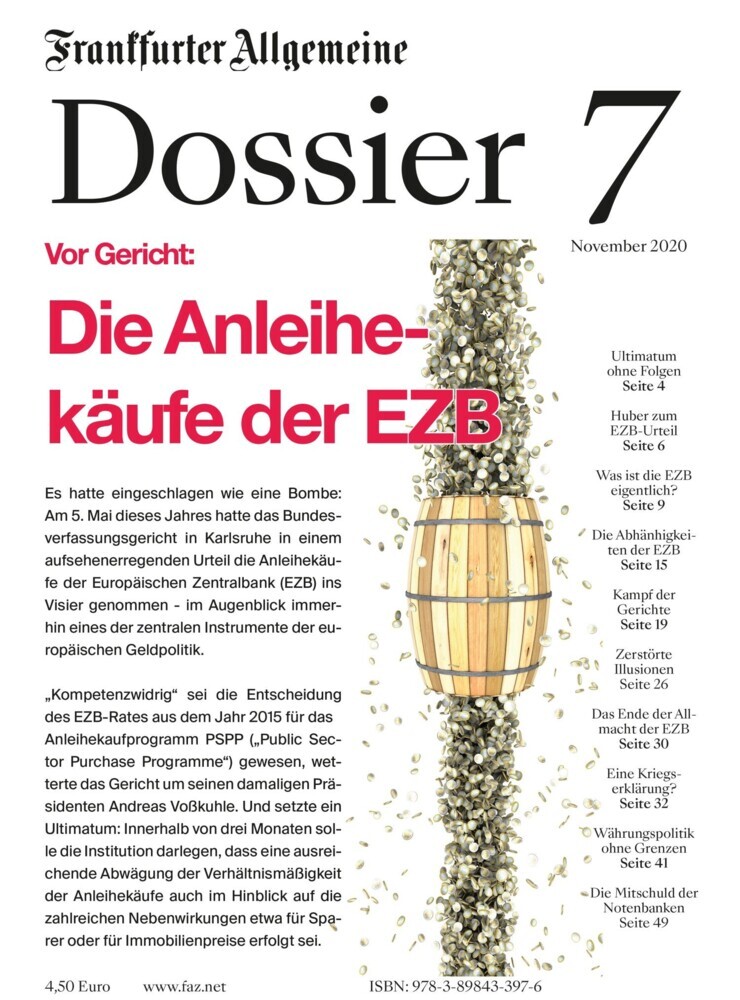 Vor Gericht: Die Anleihekäufe der EZB main product photo