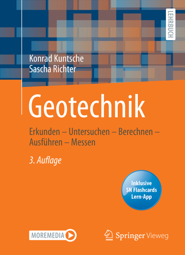 Geotechnik, m. 1 Buch, m. 1 E-Book main product photo