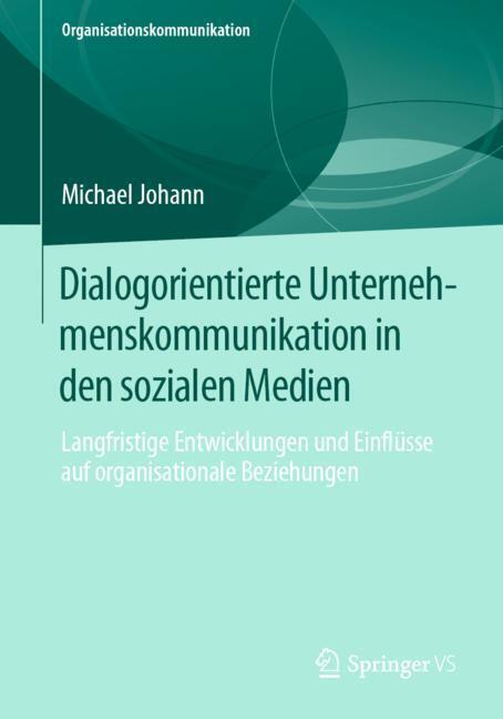 Dialogorientierte Unternehmenskommunikation in den sozialen Medien main product photo