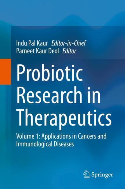 Probiotic Research in Therapeutics main product photo