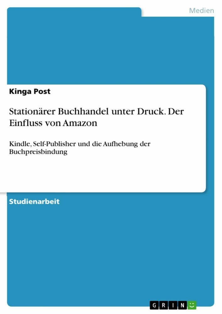 Stationärer Buchhandel unter Druck. Der Einfluss von Amazon main product photo