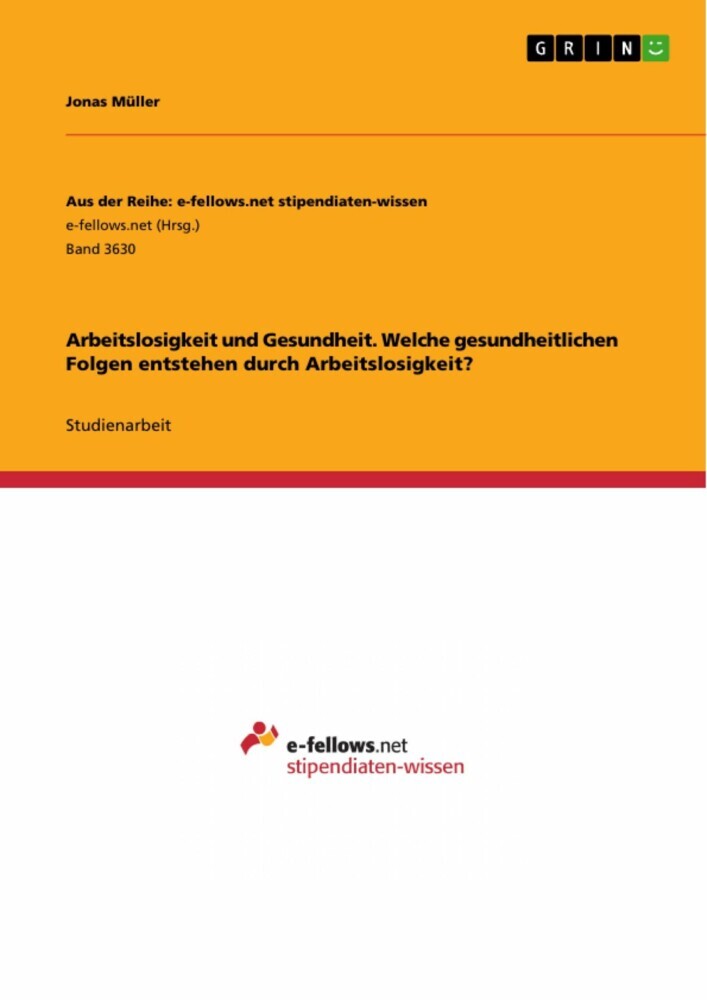 Arbeitslosigkeit und Gesundheit. Welche gesundheitlichen Folgen entstehen durch Arbeitslosigkeit? main product photo