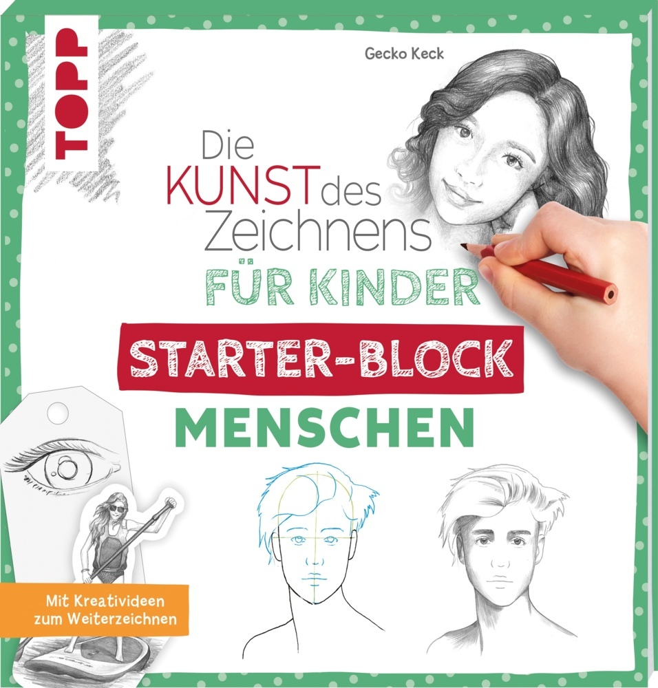 Die Kunst des Zeichnens für Kinder Starter-Block - Menschen main product photo