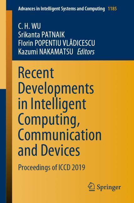 Recent Developments in Intelligent Computing, Communication and Devices main product photo