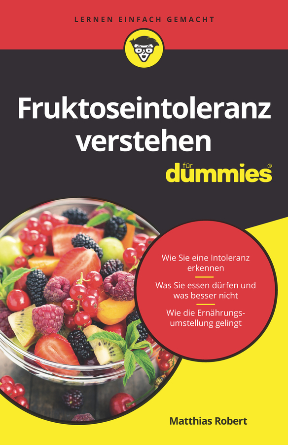 Fruktoseintoleranz verstehen für Dummies main product photo