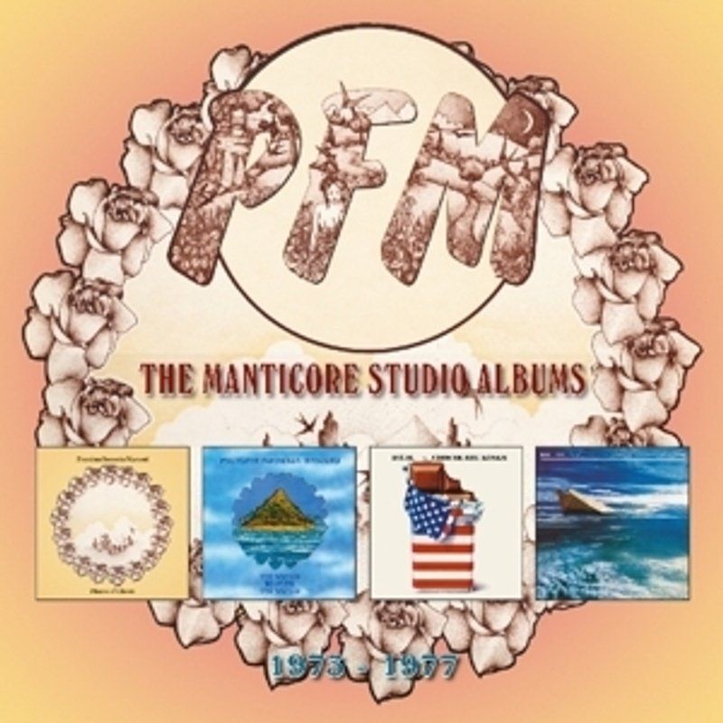 The Manticore Studio Albums 1973-1977, 4 Audio-CD main product photo