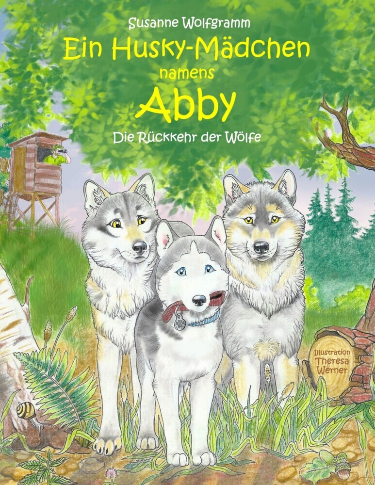 Ein Husky-Mädchen namens Abby main product photo