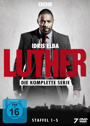 Luther - Die komplette Serie. Staffel.1-5, 7 DVD