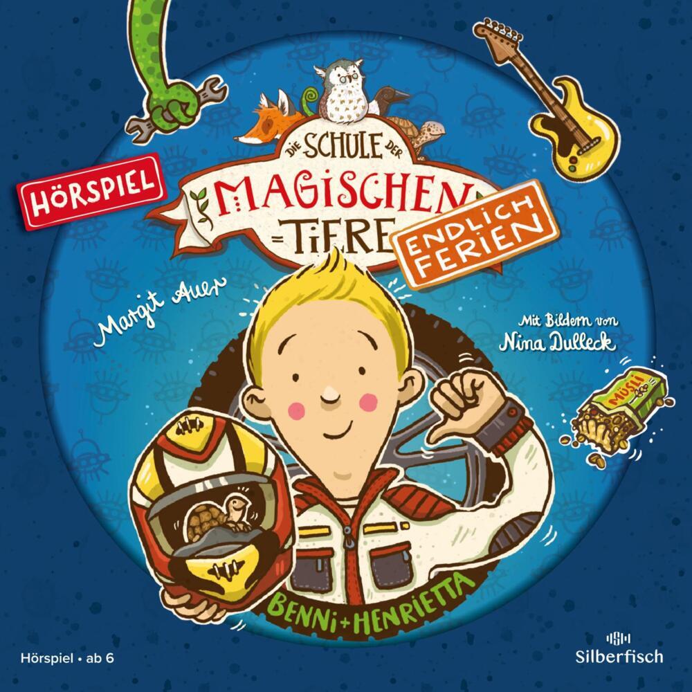 Die Schule der magischen Tiere - Endlich Ferien - Hörspiele 5: Benni und Henrietta - Das Hörspiel, 1 Audio-CD main product photo