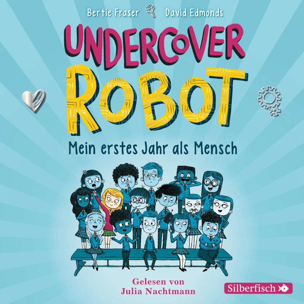 Undercover Robot - Mein erstes Jahr als Mensch, 3 Audio-CD main product photo