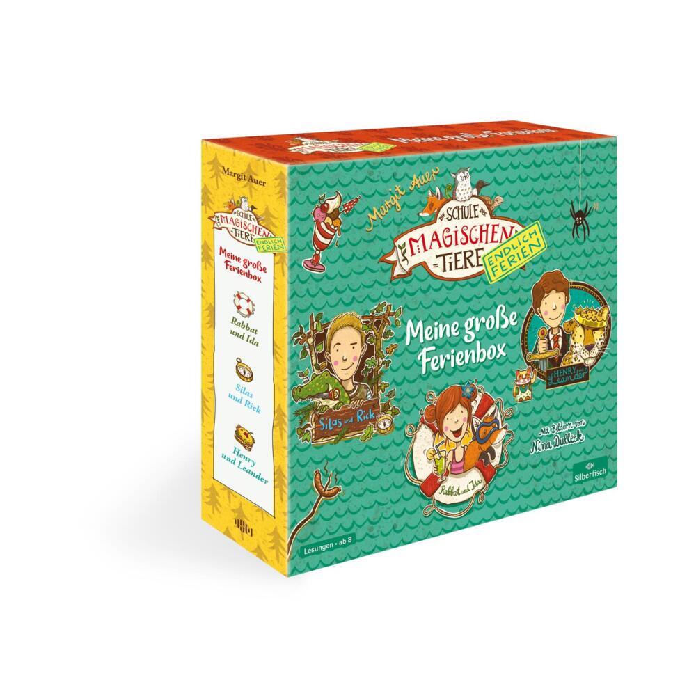 Die Schule der magischen Tiere - Endlich Ferien: Meine große Ferienbox, 6 Audio-CDs main product photo