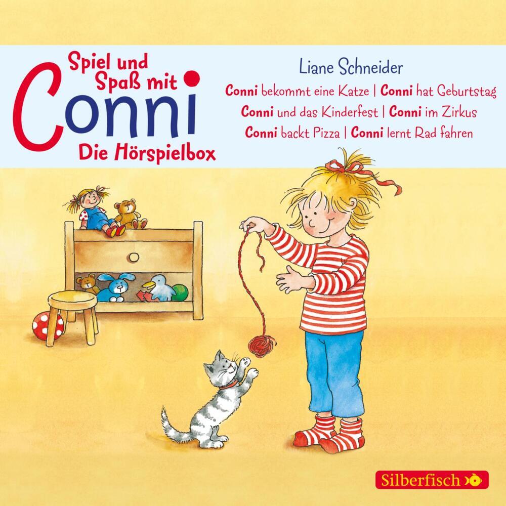 Spiel und Spaß mit Conni - Die Hörspielbox, Audio-CD main product photo