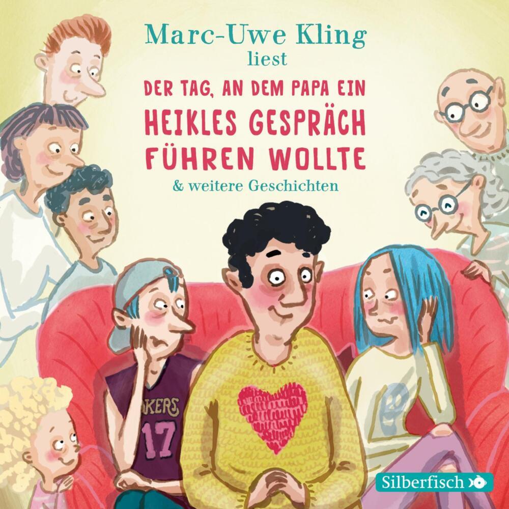 Der Tag, an dem Papa ein heikles Gespräch führen wollte, Der Tag, an dem der Opa den Wasserkocher auf den Herd gestellt hat, Der Tag, an dem die Oma das Internet kaputt gemacht hat, 2 Audio-CD main product photo