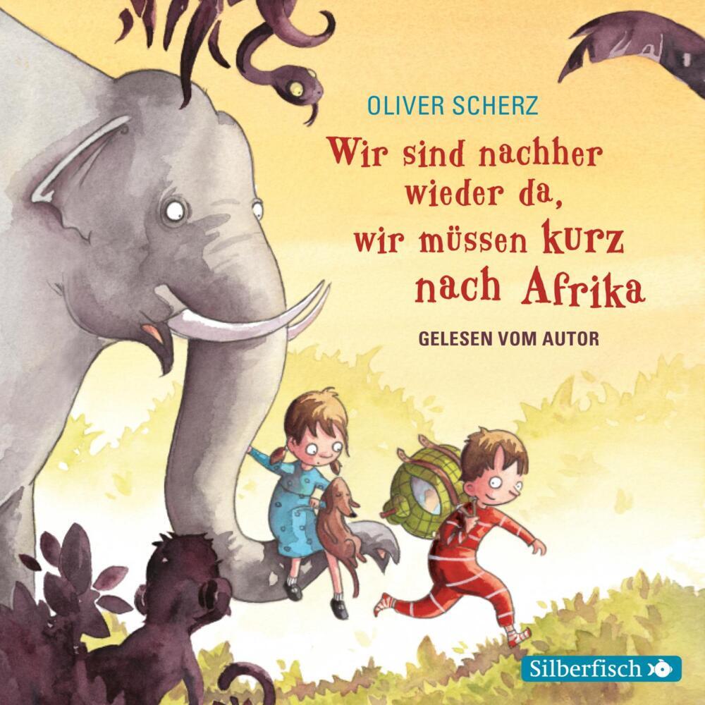 Wir sind nachher wieder da, wir müssen kurz nach Afrika - Autorenlesung, 1 Audio-CD main product photo