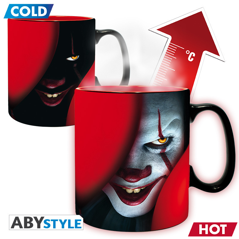 ABYstyle - Es Time To Float Pennywise Thermoeffekt Tasse main product photo