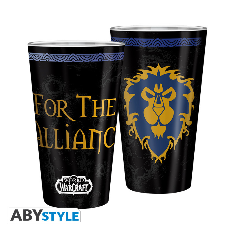 ABYstyle - World Of Warcraft Alliance Xl-Glas- 400 ml main product photo