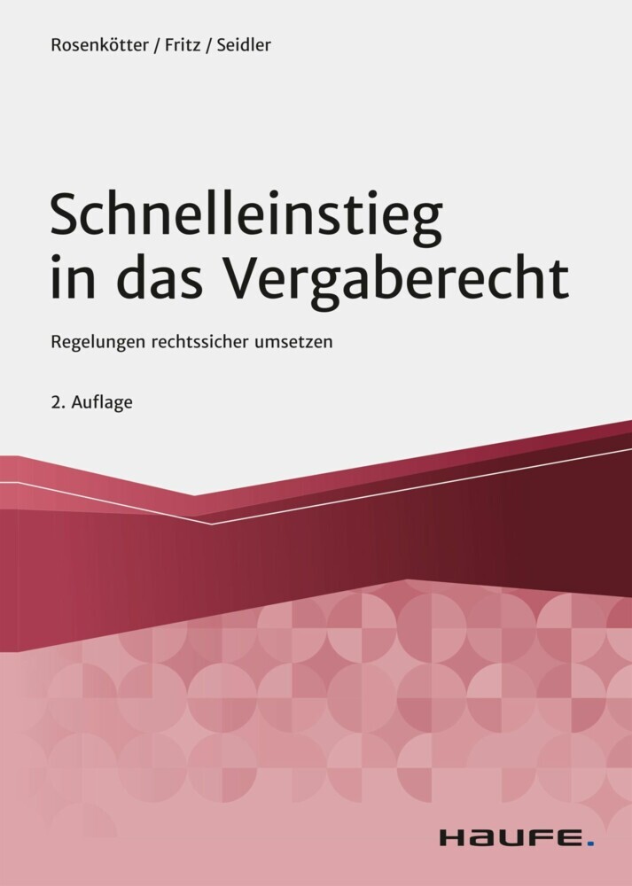 Schnelleinstieg in das Vergaberecht main product photo