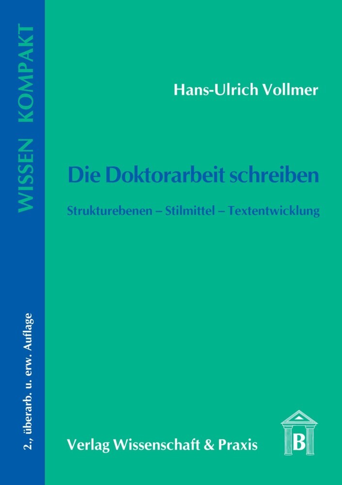Die Doktorarbeit schreiben. main product photo
