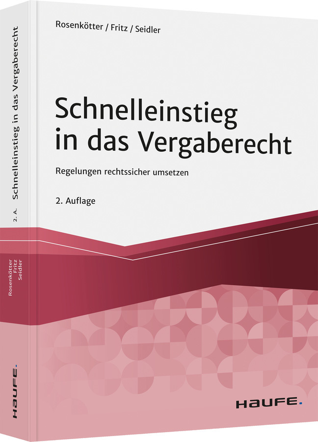 Schnelleinstieg in das Vergaberecht main product photo