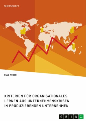 Kriterien für organisationales Lernen aus Unternehmenskrisen in produzierenden Unternehmen