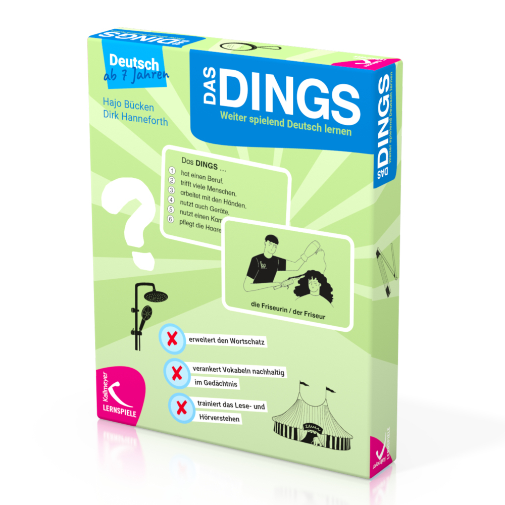 Das Dings. Weiter spielend Deutsch lernen main product photo