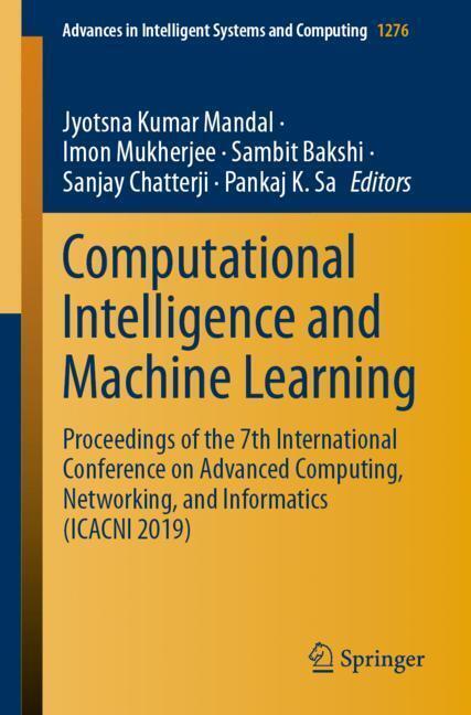 Computational Intelligence and Machine Learning main product photo