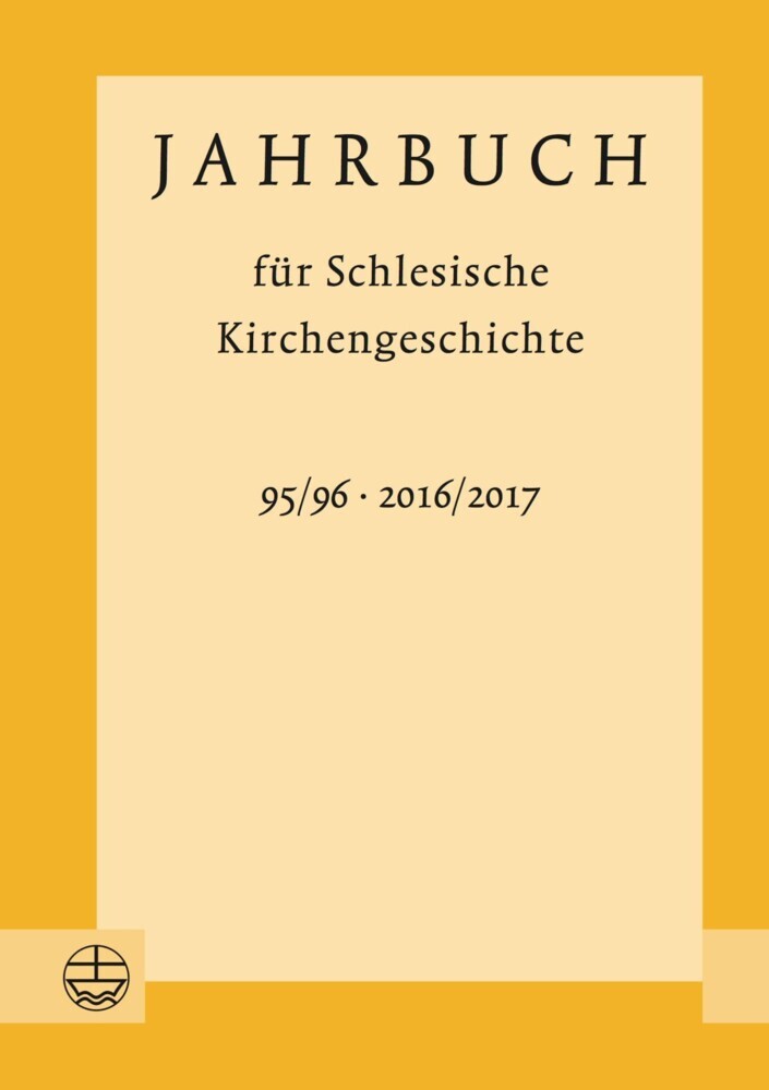 Jahrbuch für Schlesische Kirchengeschichte main product photo