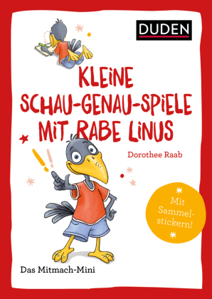 Duden Minis - Kleine Schau-genau-Spiele mit Rabe Linus