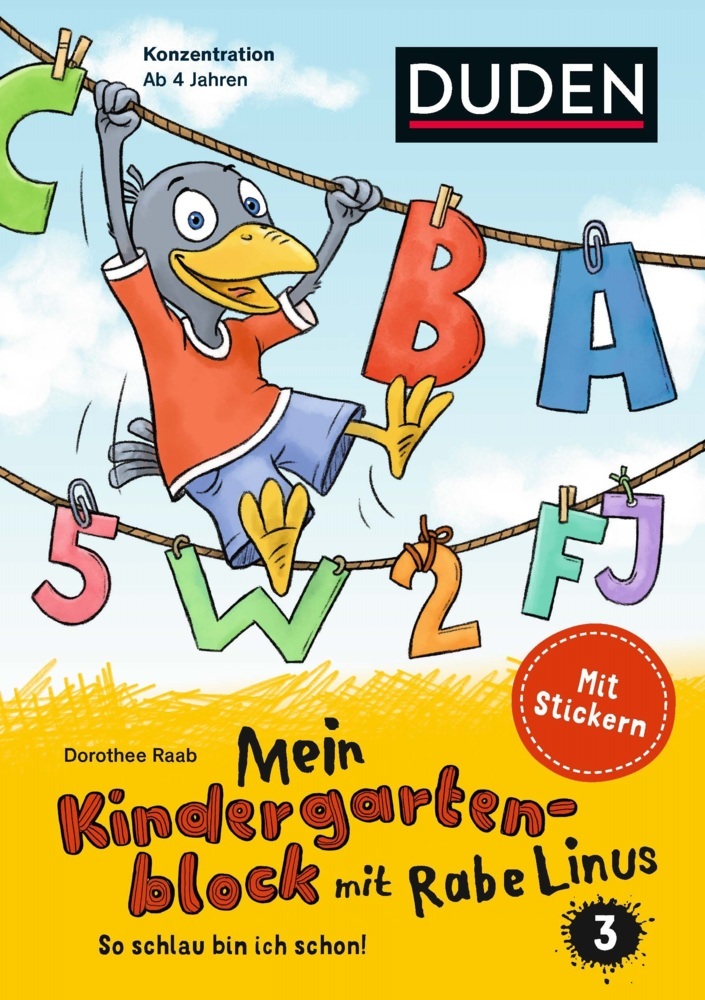 Mein Kindergartenblock mit Rabe Linus (3) main product photo