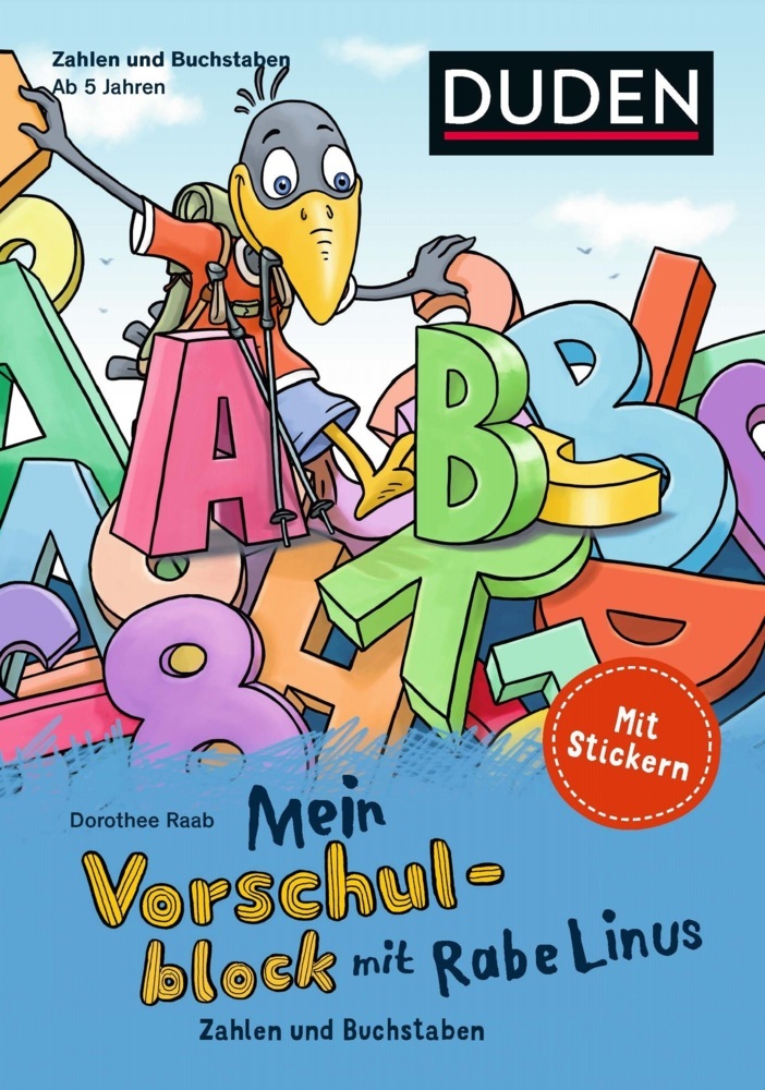 Mein Vorschulblock mit Rabe Linus (3) main product photo